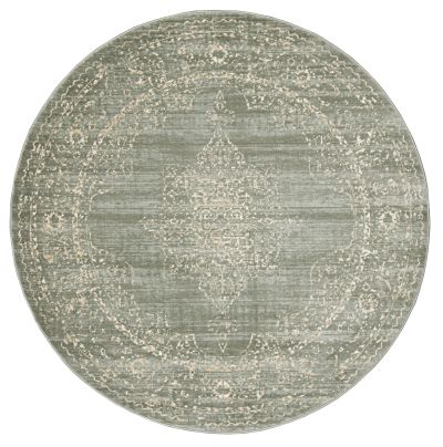 Radici USA Colosseo 3563 Green 5’3″ x 5’3″ Round 35630054GREEN