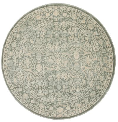 Radici USA Colosseo 3564 Green 5’3″ x 5’3″ Round 35640054GREEN