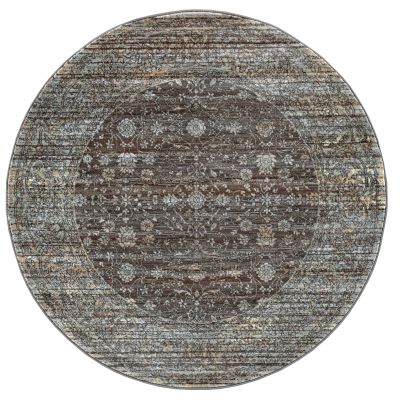 Radici USA Seriate 500 Light Brown 5’3″ x 5’3″ Round 5003004LTBROWN