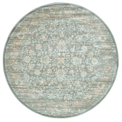 Radici USA Seriate 501 Light Green 5’3″ x 5’3″ Round 5012004LTGREEN