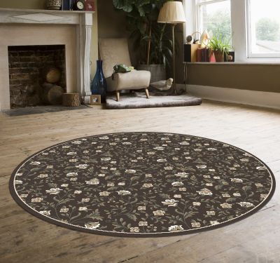 Radici USA Pisa 6674 Brown 7’10” x 7’10” Round 66740015BROWN