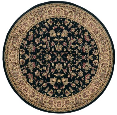 Radici USA Castello 953 Black 5’3″ x 5’3″ Round 9531336BLACK