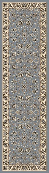 Radici USA Alba 1426 Grey/Blue 2’2″ x 7’7″ Runner 14260054GREYBLUE