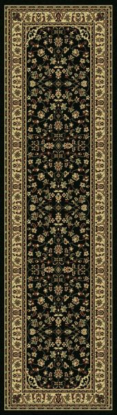 Radici USA Castello 953 Black 2’2″ x 7’7″ Runner 9531333BLACK