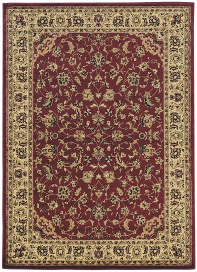 Radici USA Castello 953 Burgundy 3’3″ x 4’11” 9531310BURGUNDY