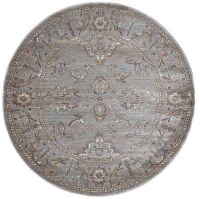 Radici USA Colosseo 3562 Gray 5’3″ x 5’3″ Round 35620034GREY