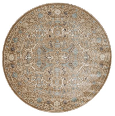 Radici USA Colosseo 3564 Beige 5’3″ x 5’3″ Round 35640014BEIGE