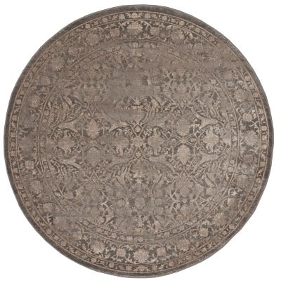 Radici USA Colosseo 3564 Light Brown 5’3″ x 5’3″ Round 35640044LIGHTBROWN