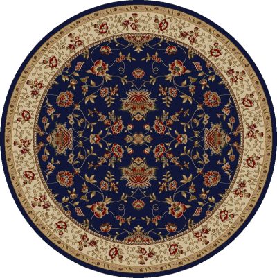 Radici USA Como 1597 Navy 8’0″ x 8’0″ Round 15971456NAVY