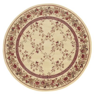 Radici USA Como 1590 Ivory 5’3″ x 5’3″ Round 15902006IVORY