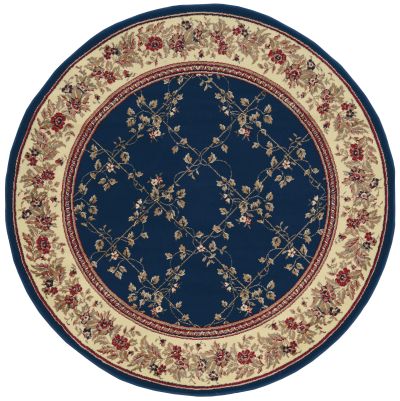 Radici USA Como 1590 Navy 8’0″ x 8’0″ Round 15904007NAVY