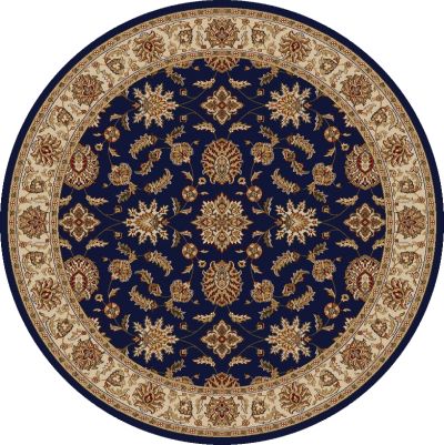 Radici USA Como 1592 Navy 5’3″ x 5’3″ Round 15921085NAVY