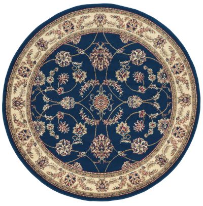 Radici USA Como 1596 Navy 8’0″ x 8’0″ Round 15961356NAVY