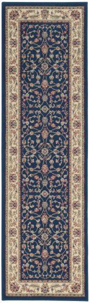 Radici USA Como 1596 Navy 2’2″ x 7’7″ Runner 15961354NAVY