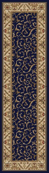 Radici USA Como 1599 Navy 2’2″ x 7’7″ Runner 15991554NAVY