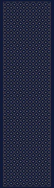 Radici USA Como Contemporary Navy 2’2″ x 7’7″ Runner 7821314NAVY