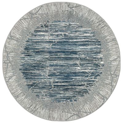 Radici USA Davide 1229 Blue 7’10” x 7’10” Round 12291026BLUE