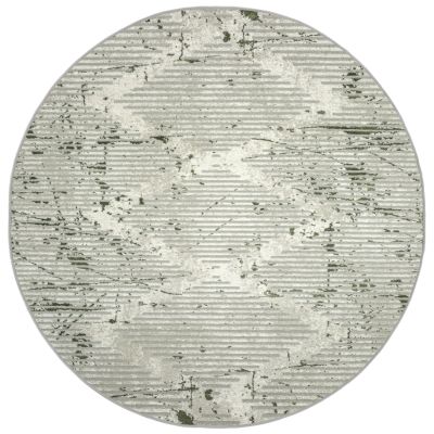 Radici USA Davide 1230 Green 5’3″ x 5’3″ Round 12301035GREEN