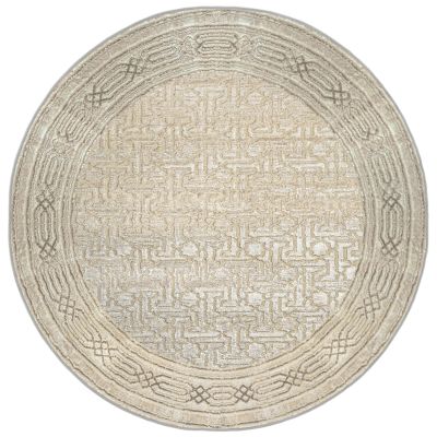 Radici USA Davide 1231 Beige 5’3″ x 5’3″ Round 12311005BEIGE