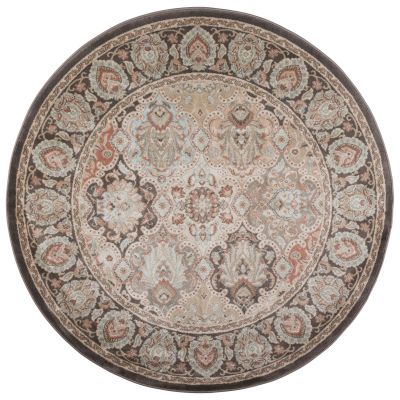 Radici USA Garda 3802 Brown 5’3″ x 5’3″ Round 38020014BROWN