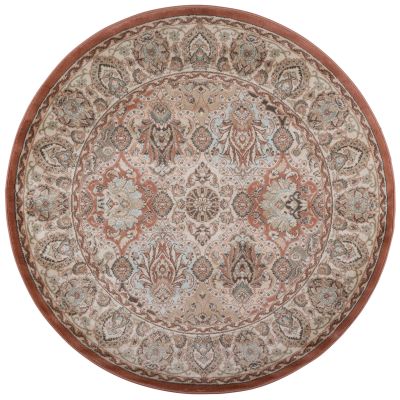 Radici USA Garda 3802 Terracotta 5’3″ x 5’3″ Round 38020024TERRACOTTA