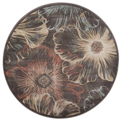 Radici USA Garda 3809 Brown 5’3″ x 5’3″ Round 38090024BROWN