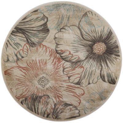 Radici USA Garda 3809 Cream 5’3″ x 5’3″ Round 38090034CREAM