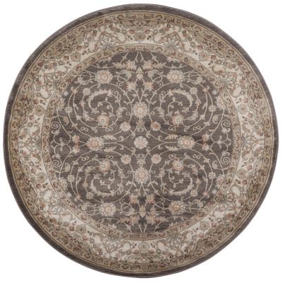 Radici USA Garda 3810 Brown 5’3″ x 5’3″ Round 38100014BROWN