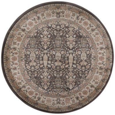 Radici USA Garda 3812 Brown 5’3″ x 5’3″ Round 38121014BROWN