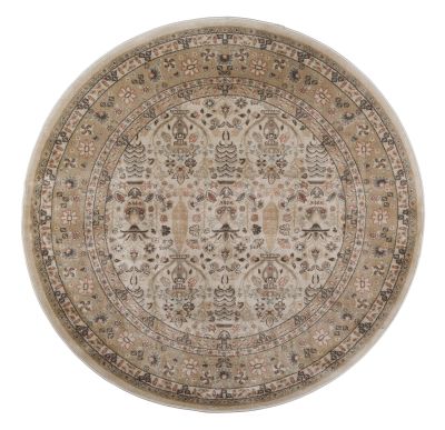 Radici USA Garda 3812 Cream 5’3″ x 5’3″ Round 38121024CREAM
