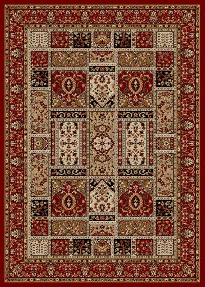 Radici USA Como 1834 Red 3’3″ x 4’11” 18342010RED