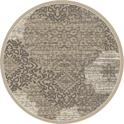 Radici USA Pisa 3471 Beige 7’10” x 7’10” Round 34710015BEIGE
