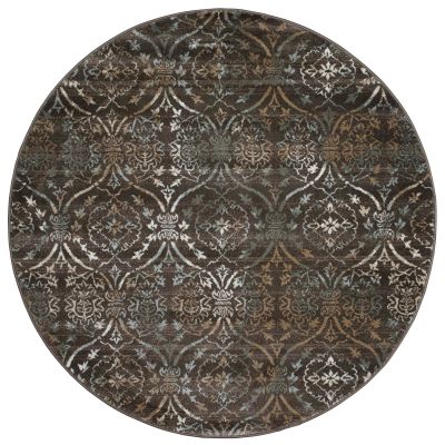 Radici USA Pisa 3746 Brown 5’3″ x 5’3″ Round 37461034BROWN