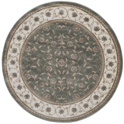 Radici USA Pisa 3743 Light Green 7’10” x 7’10” Round 37431015LTGREEN