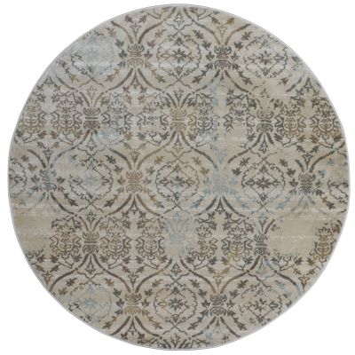 Radici USA Pisa 3746 Beige 5’3″ x 5’3″ Round 37461014BEIGE