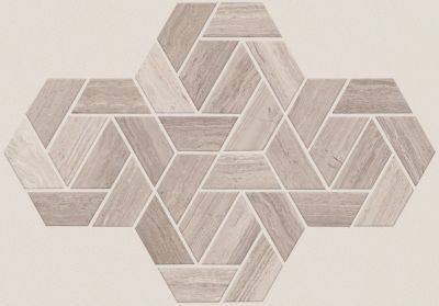 Shaw Floors Ceramic Solutions Chateau Double Hexagon Mosaic Rockwood 00500_380TS