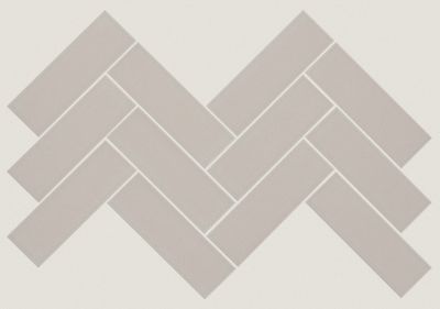 Shaw Floors Ceramic Solutions Grandeur Herringbone Matte Warm Grey 00500_416TS