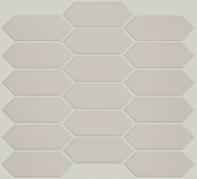 Shaw Floors Ceramic Solutions Grandeur Picket Matte Warm Grey 00500_424TS