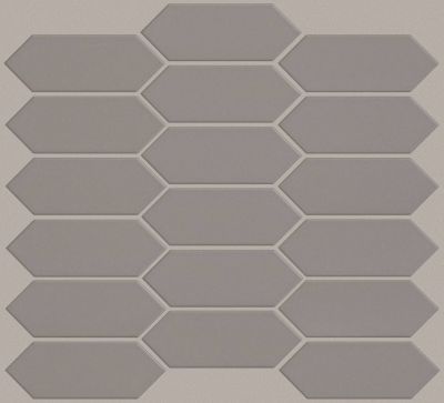 Shaw Floors Ceramic Solutions Grandeur Picket Matte Taupe 00550_424TS