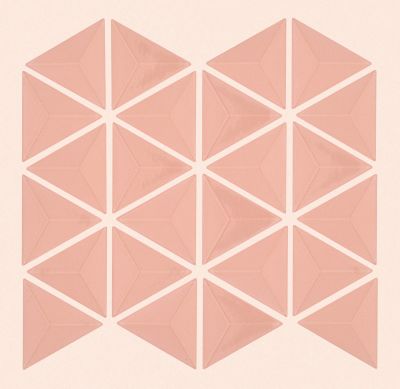 Shaw Floors Ceramic Solutions Geoscapes Triangular First Lady Pink 00800_443TS