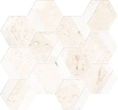 Shaw Floors Ceramic Solutions Noble Pursuit 3.5 Hex Fossil 00210_529TS
