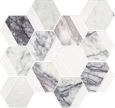 Shaw Floors Ceramic Solutions Noble Pursuit 3.5 Hex Lilac 00910_529TS