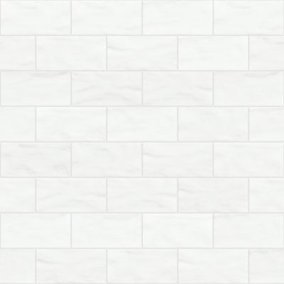 Shaw Floors Ceramic Solutions Geoscapes 3×6 Wall White 00100_CS01W