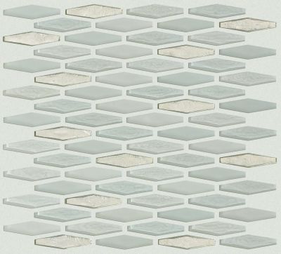 Shaw Floors Ceramic Solutions Molten Stretch Hexagon Glass Platinum 00150_CS54V