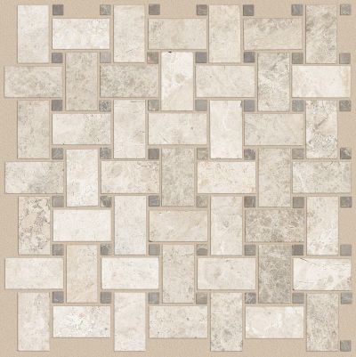 Shaw Floors Ceramic Solutions Boca Basketweave Mosaic Harbor 00255_CS80K