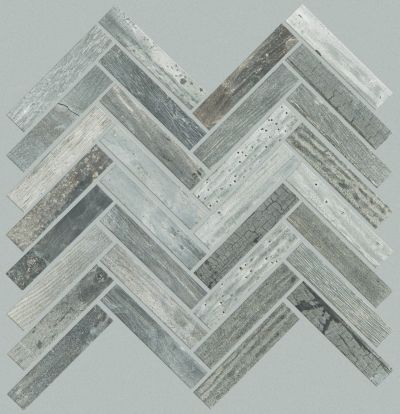 Shaw Floors Emberwood Herringbone Mosaic Ash 00510_CS92Z