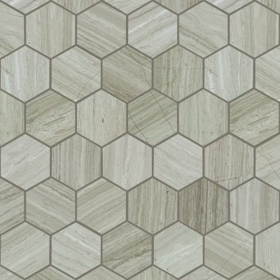 Shaw Floors SFA Pearl Mosaic Hex Rockwood 00500_SA33A