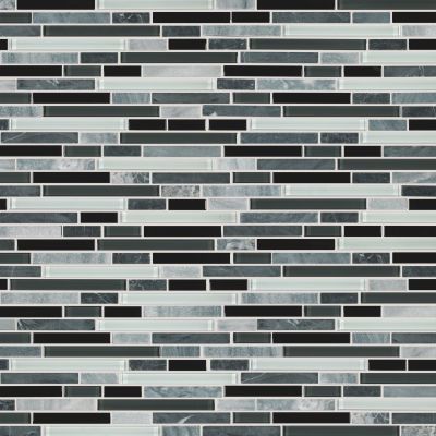 Shaw Floors SFA Marvelous Mix Linear Mosaic Midnight 00159_SA987