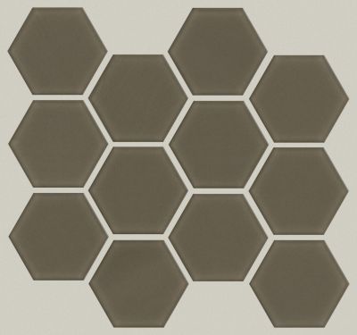 Shaw Floors Home Fn Gold Ceramic Unrivaled 3″ Hex Sage 00350_TG26G