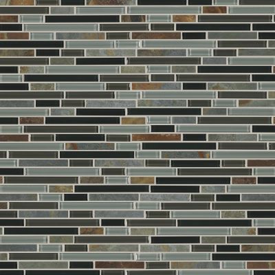 Shaw Floors Home Fn Gold Ceramic Awesome Mix Random Linear Mosi Smoky Mica 00565_TG63B